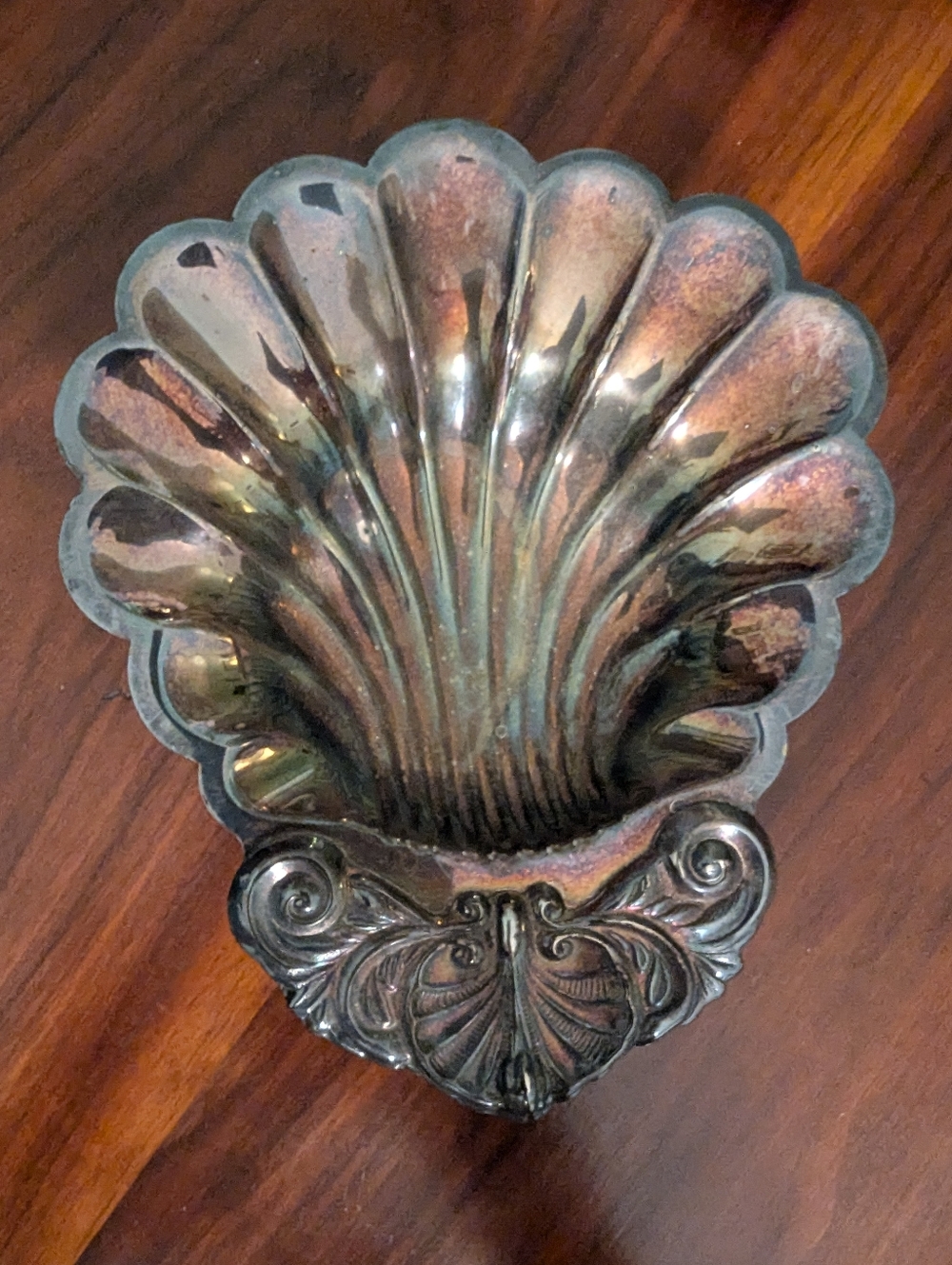 Sussex Plate reproduction clam shell dish